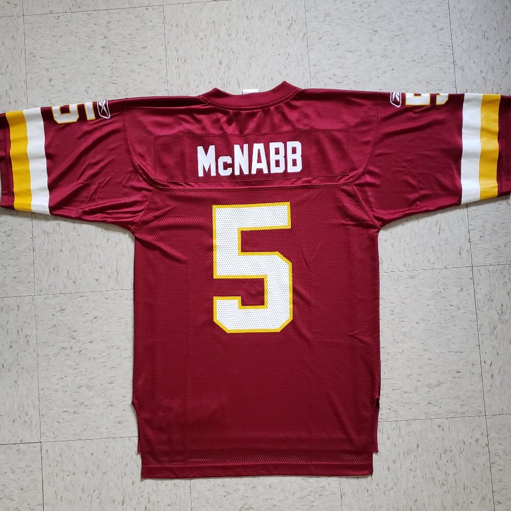 Reebok Men's NFL Washington Redskins Donovan McNabb #5 Jersey: Small